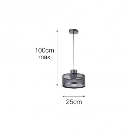 Lámpe a suspension Edge