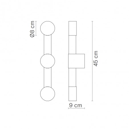 Applique Murale LED Rigoberta Dúo 2700K (12.4W)