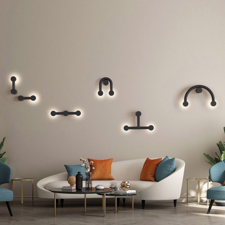 Applique Murale LED Rigoberta Curvo 2700K (12.4W)