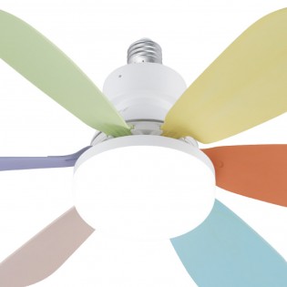 Ventilateur LED Nikiya E27 CCT (18W)