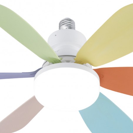 Ventilateur LED Nikiya E27 CCT (18W)
