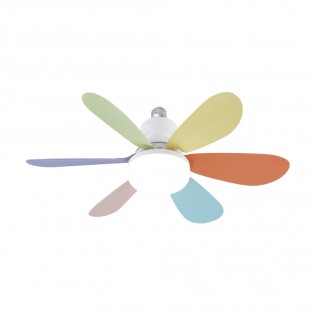 Ventilateur LED Nikiya E27...