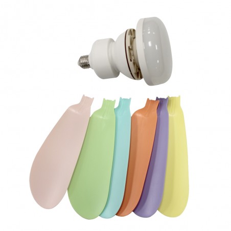 Ventilateur LED Altari E27 Multicolore CCT (18W)