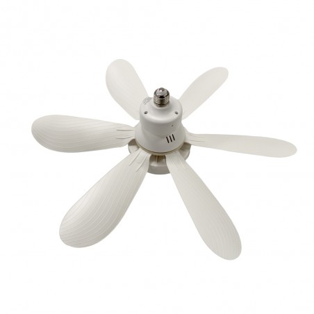 Ventilateur LED Altari E27 Blanc CCT (18W)
