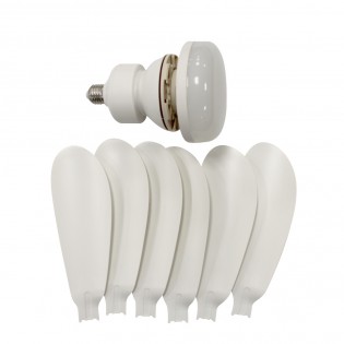 Ventilateur LED Altari E27 Blanc CCT (18W)