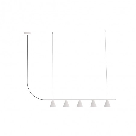 Suspension LED Rimini Linear (5x8.5W)