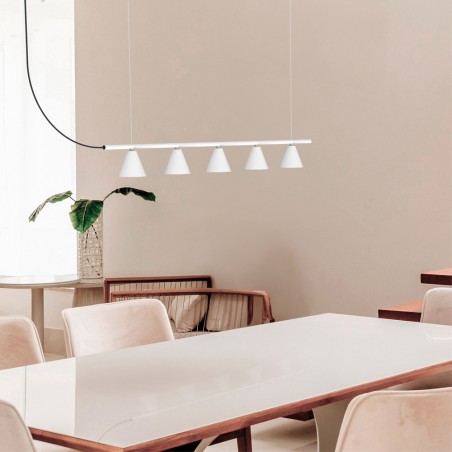 Suspension LED Rimini Linear (5x8.5W)