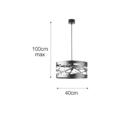 Lámpe de plafond Laser