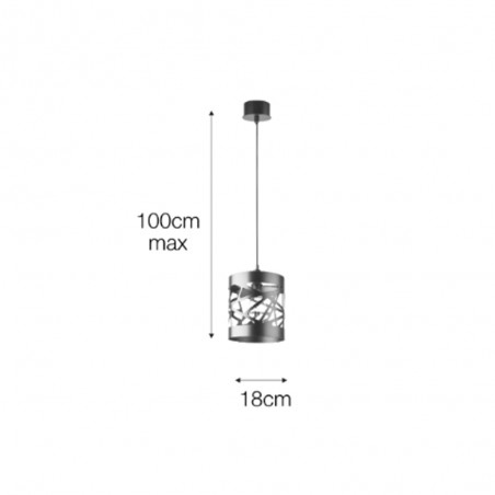 Lámpe a suspension Laser