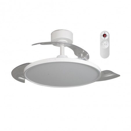 Ventilateur LED pales rétractables Carpi CCT Dim (36W)
