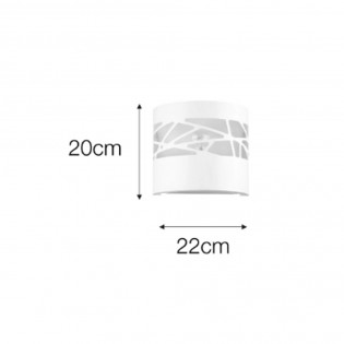 Applique murale Laser