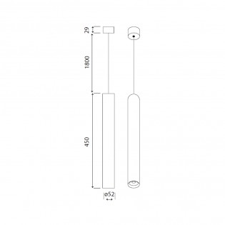 Lámpara colgante LED...