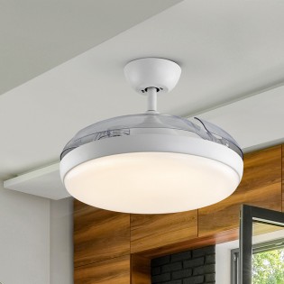 Ventilateur LED pales rétractables Venturi CCT Dim (36W)