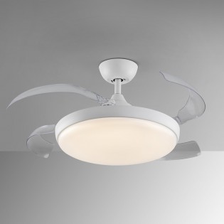Ventilateur LED pales rétractables Venturi CCT Dim (36W)