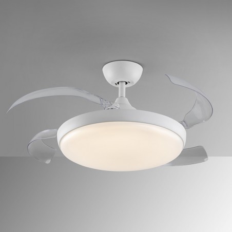 Ventilateur LED pales rétractables Venturi CCT Dim (36W)
