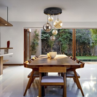 Lampe de plafond Dark (5 lumieres)