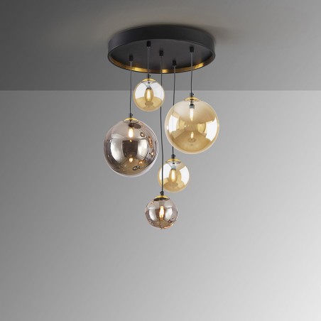 Lampe de plafond Dark (5 lumieres)