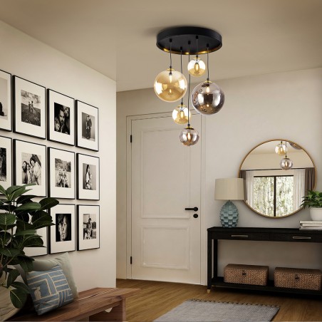 Lampe de plafond Dark (5 lumieres)