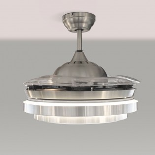 Ventilateur à LED avec lames pliantes Klon Plus CCT (50W)
