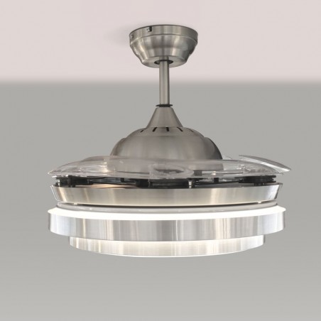 Ventilateur à LED avec lames pliantes Klon Plus CCT (50W)