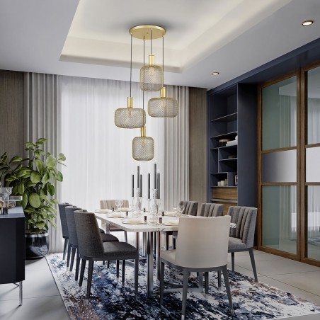 Lampe de plafond Osiris (4 lumieres)