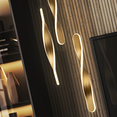 Lampe de plafond LED Twist (3x10W)
