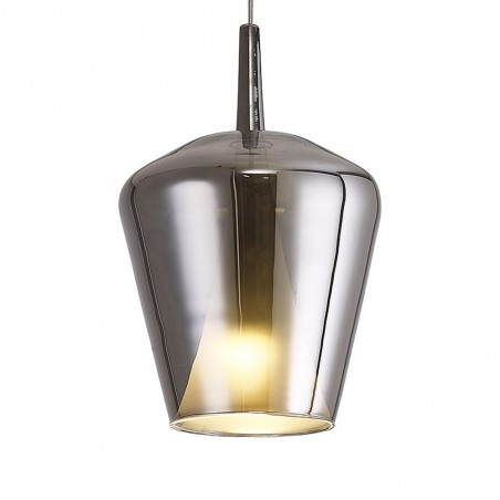 Tulipa lámpara de techo Elsa II Cromo