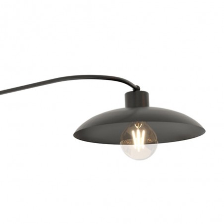 Plafónnier Ribas Noir (2 lumieres)