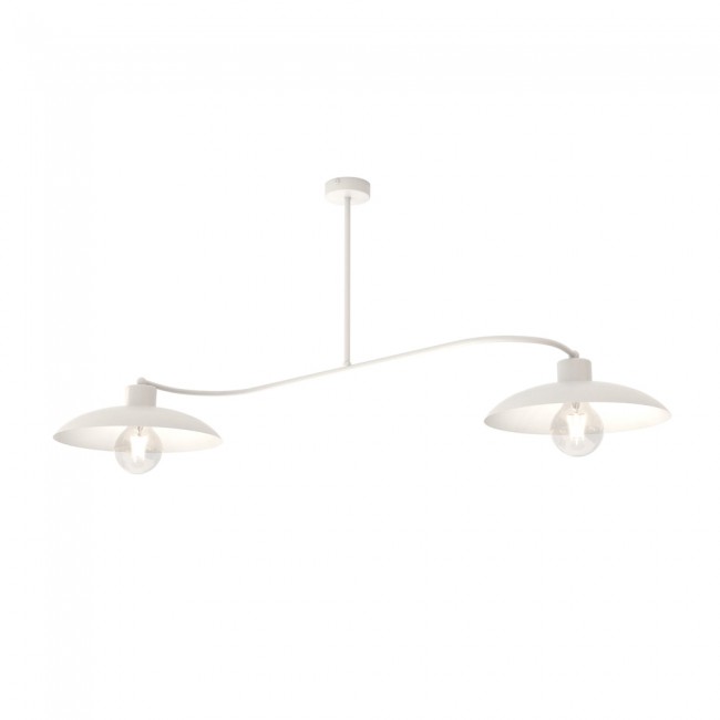 Plafónnier Ribas Blanc (2 lumieres)