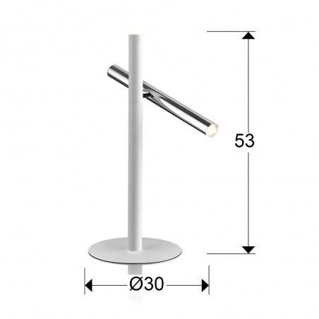 Lámpara de mesa LED Varas II (10W)