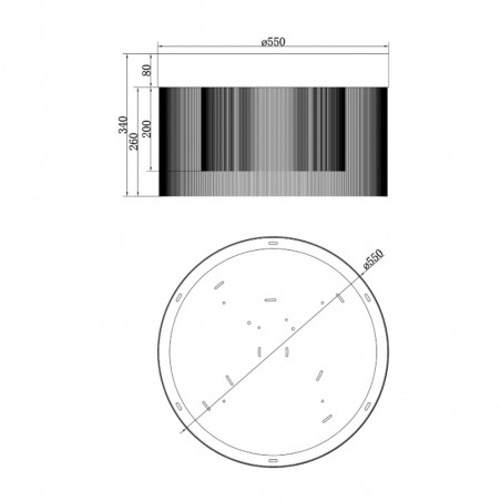 Plafonnier LED Imaginary (36W)