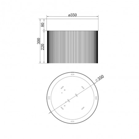 Plafonnier LED Imaginary (18W)