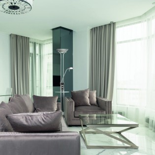 Lampadaire LED ALARI (18W+6W)