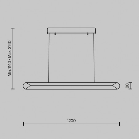 Suspension LED Motion (40W)