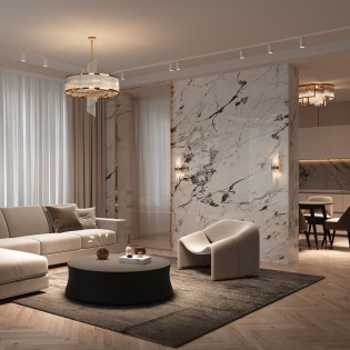 Lampe de plafond Frame (6 lumieres)