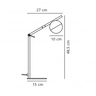 Lampe a poser Contina