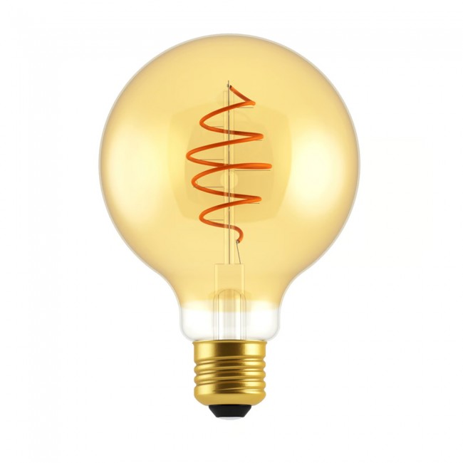Ampoule LED E27 G95 Effet Or (4.9W)