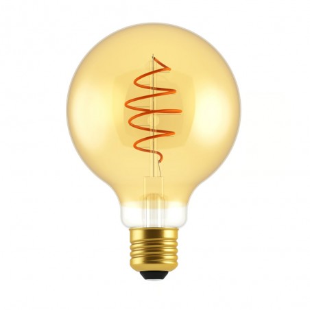 Ampoule LED E27 G95 Effet Or (4.9W)