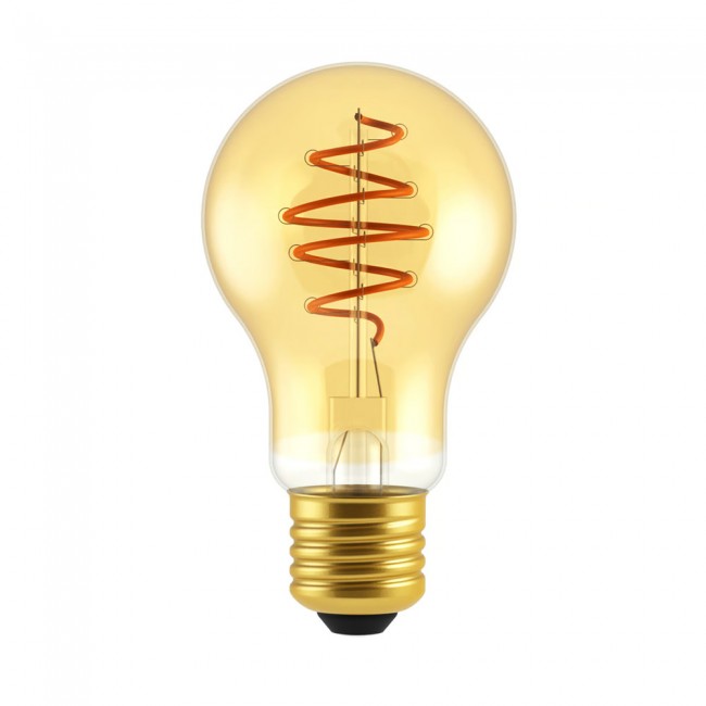 Ampoule LED E27 A60 Effet Or (4.9W)