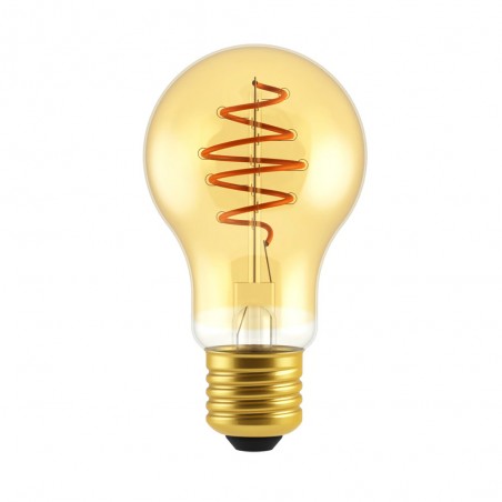Ampoule LED E27 A60 Effet Or (4.9W)