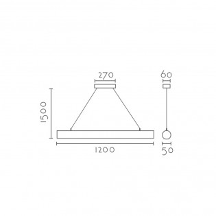 Lampe a suspension LED Titan (22W)