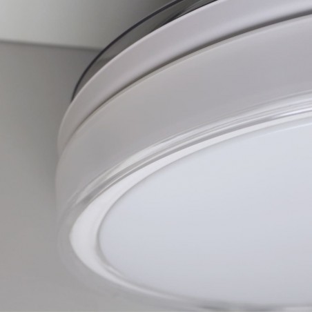 Ventilateur à LED avec pales rétractables Aneto CCT (45W)