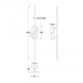 Applique Murale LED Renaissance (6W)