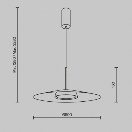 Suspension LED El 50 (12W)