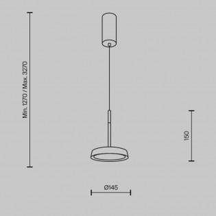 Suspension LED El (12W)