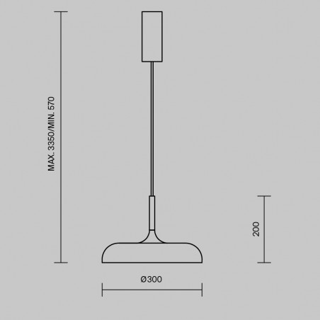 Suspension LED Gerhard (19W)