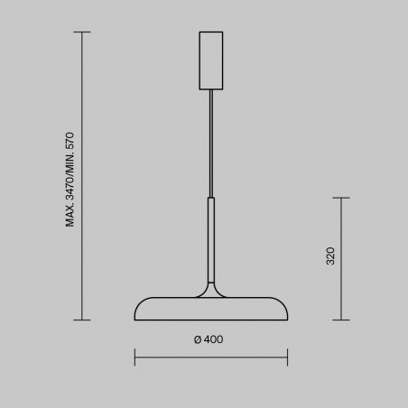 Suspension LED Gerhard (26W)