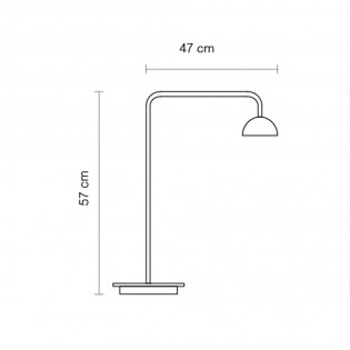 Lampe de table LED Absidiola Mini Bras Long (3.5W)