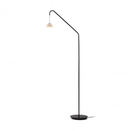 Lampadaire LED Absidiola Mini Albâtre Arc (3.5W)
