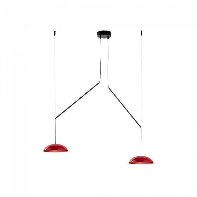 Suspension LED Absidiola Plate Móvil (2x3.5W)